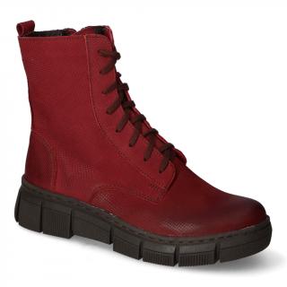 Botki Stella 4090/DA Bordo 17 nubuk