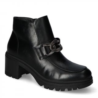 Botki Vinceza 58132BK PU Czarne