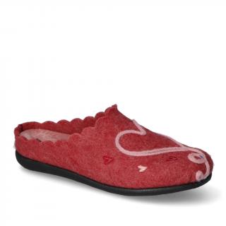 Kapcie Neles T28-27319 Burgund
