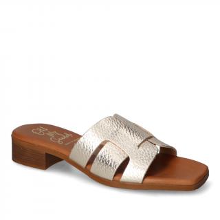 Klapki Oh my Sandals 5343/15471 Szampan lico