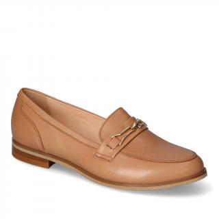 Mokasyny Arka BI6542/2654 Beżowe lico