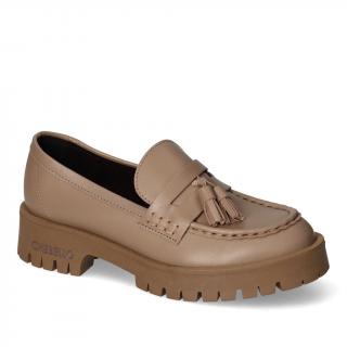 Mokasyny Chebello 2821-476 Taupe lico