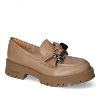 Mokasyny CheBello 4270-476 Taupe lico