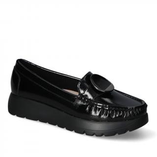 Mokasyny T.Sokolski LFJ24-464 BLK L Czarne lakier