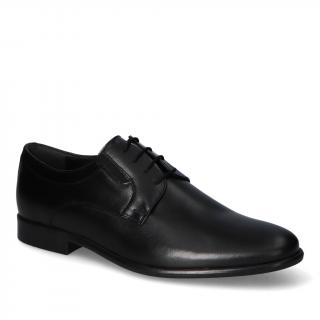 Pantofle Pan 1466 Czarne lico