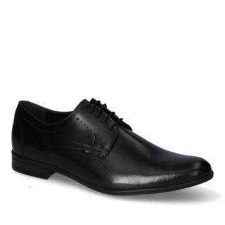Pantofle Pan 1674 Czarne lico