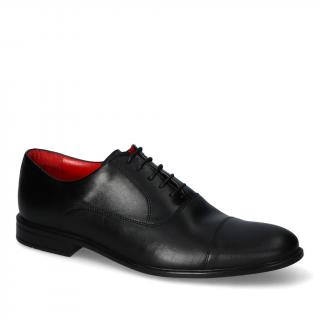 Pantofle Pan 1722 Czarne lico