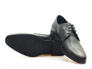 Pantofle Pan 929 Czarny Lico