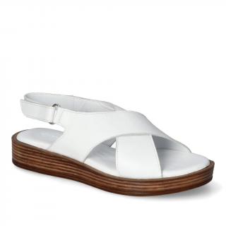Sandały Caprice 9-28205-20/100 Białe lico