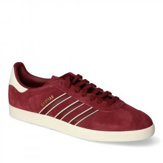Sneakersy Adidas Gazelle ID3724 Bordowe zamsz