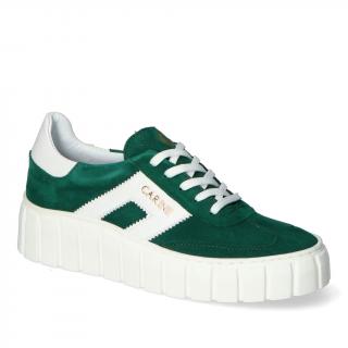 Sneakersy Carinii B10013-T75 Zielone/Biały
