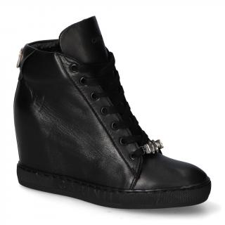 Sneakersy Carinii B9177-E50 Czarne lico