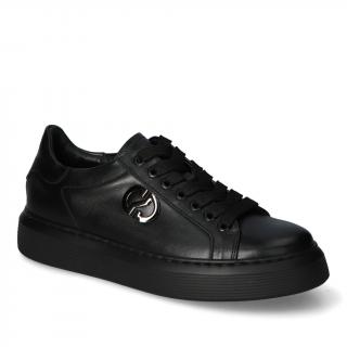 Sneakersy Carinii B9485-E50 Czarne lico