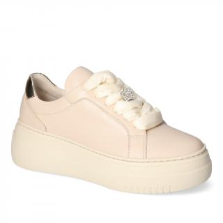 Sneakersy Chebello 4410-157-064 Beż/Złoto