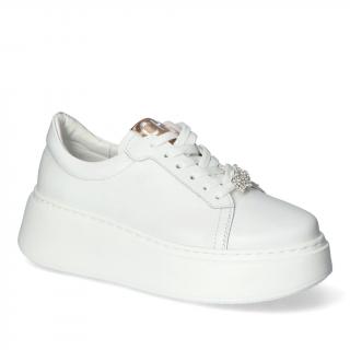 Sneakersy Chebello 4411-059 Białe lico