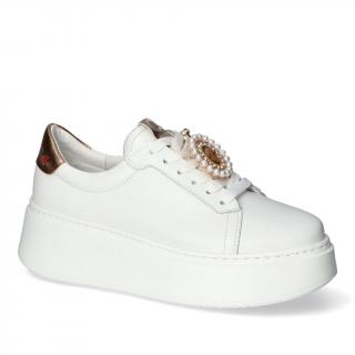 Sneakersy Chebello 4411-059/S Białe lico