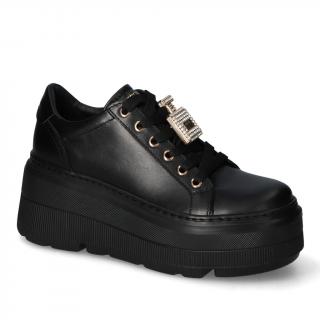 Sneakersy Chebello 4426-002 Czarne lico