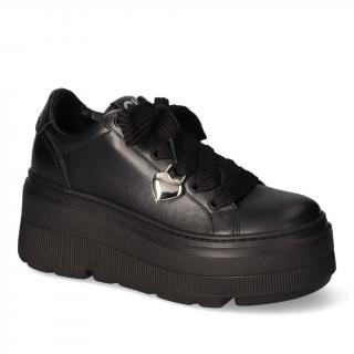 Sneakersy Chebello 4577-002 Czarne lico