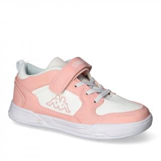 Sneakersy Kappa 260932K/2110 Różowe/Białe