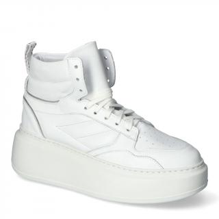 Sneakersy Lewski 3392/X Białe lico