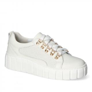 Sneakersy Neo Shoes K05 Białe lico