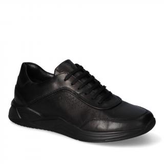 Sneakersy Pan 1639 Czarne lico