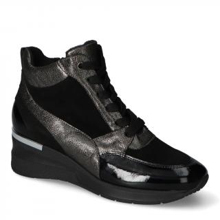 Sneakersy Sala SA-86 Czarne/Stalowy