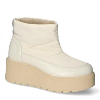 Śniegowce Botki Nicole 2953 Beżowe