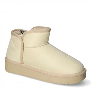 Śniegowce D.Franklin DFSH370010 Beżowe zamsz