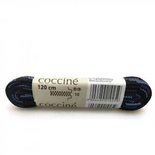 Sznurowadła czarno-granatowe Coccine