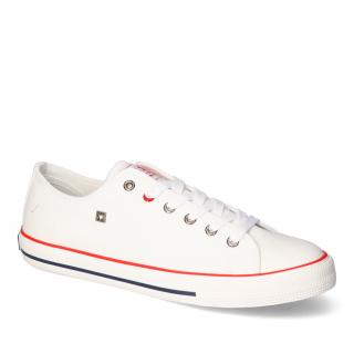 Trampki Big Star NN174301 Białe