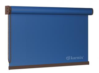 Roleta wolnowisząca termoizolacyjna thermo silver - Blue Silver / Brązowy