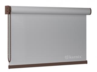 Roleta wolnowisząca termoizolacyjna thermo silver - Grey Silver / Brązowy