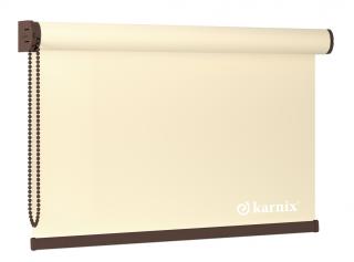 Roleta wolnowisząca termoizolacyjna thermo silver - Pearl Silver / Brązowy