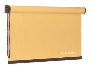 Roleta wolnowisząca termoizolacyjna thermo silver - Yellow Silver / Brązowy