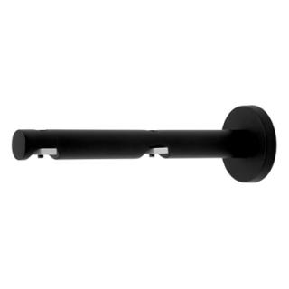 Wspornik Aspen 20/20mm podwójny Czarny Mat - 1szt.