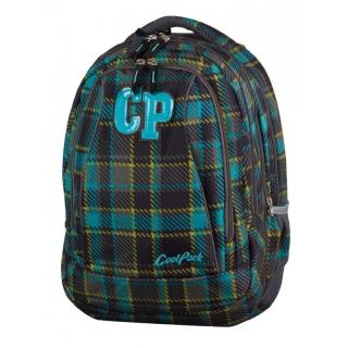 Plecak młodzieżowy CoolPack CP ciemna kratka - 2w1 COMBO MARENGO 688