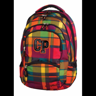 Plecak młodzieżowy CoolPack CP słoneczna kratka - 5 przegród COLLEGE SUNSET CHECK 617