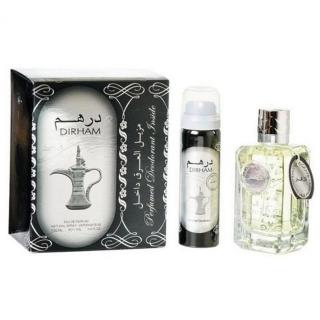 Ard Al Zaafaran Dirham Silver 100ml + deo 50ml