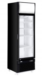 Witryna chłodnicza z podświetlanym panelem 1-drzwiowa 360 l | Hendi 233788