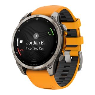 Zegarek Garmin Fenix 8 47 mm AMOLED Sapphire Titanium Spark Orange/Graphite  • RATY 0% • DOSTAWA GRATIS (paczkomat lub kurier UPS)