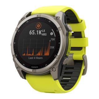 Zegarek Garmin Fenix 8 51 mm Solar Sapphire Titanium Amp Yellow/Graphite  • RATY 0% • DOSTAWA GRATIS (paczkomat lub kurier UPS)