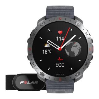 Zegarek Polar Grit X2 Pro Stone Gray + H10 - S-L  • RATY 0% • DOSTAWA GRATIS (paczkomat lub kurier UPS) • PREZENT OD FIRMY