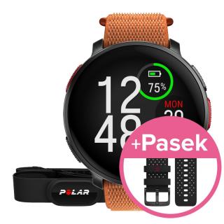 Zegarek Polar Vantage V3 Orange + H10 - S-L  • RATY 0% • DOSTAWA GRATIS (paczkomat lub kurier UPS) • PREZENT OD FIRMY