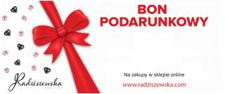 Bon Podarunkowy na zakupy online biżuteria srebrna