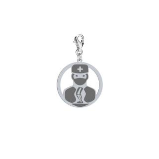 Charms Ortopeda Lekarz srebro GRAWER GRATIS