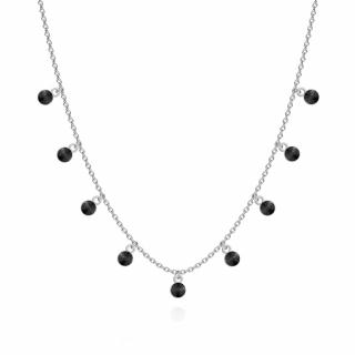 Naszyjnik Choker z Cyrkoniami Srebro 925