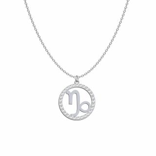 Naszyjnik Zodiak Koziorożec Znak Zodiaku Srebro 925