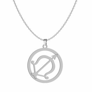 Naszyjnik Zodiak Strzelec Srebro 925 Znak Zodiaku GRAWER GRATIS