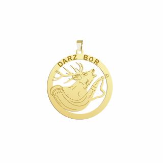 Zawieszka Pozłacana Darz Bór GRAWER GRATIS - MEJK Jewellery